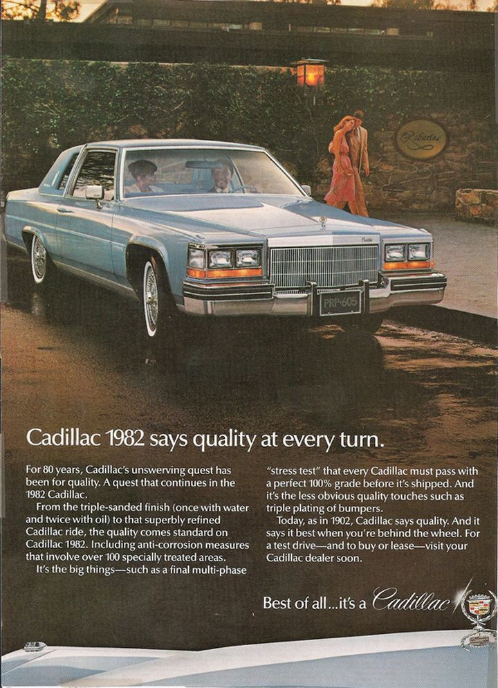 1982 Cadillac 7
